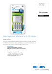Philips MultiLife Battery charger SCB5380NB
