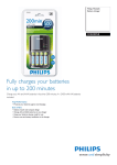 Philips MultiLife Battery charger SCB4380NB