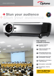 Optoma EP776 data projector