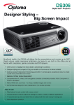 Optoma DS306 data projector