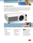 3M Digital Projector X95