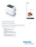 Philips HD2566/70 Toaster