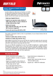 Buffalo AirStation WZR-AGL300NH router