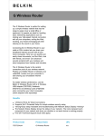 Belkin F5D7234ED4 router