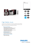 Philips Heritage Audio Component Hi-Fi system MCM772