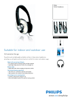 Philips Stereo Headphones SHP5401