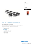 Philips SWA2522 1,5 m Fiber optic cable