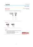 Sony MDR-EX35LP