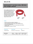 Belkin RJ45 FastCAT™ 5e Patch Cable