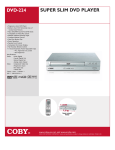 Coby DVD-224 DVD Player