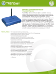 Trendnet TEW-432BRP router