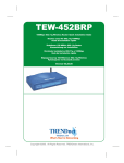 Trendnet TEW-452BRP router