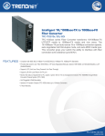 Trendnet TFC-110S60I network media converter