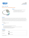 Tripp Lite PS/2 Keyboard Mouse Emulator