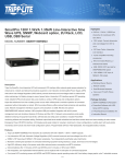 Tripp Lite SmartPro 120V 1.5kVA 1.35kW Line-Interactive Sine Wave UPS, SNMP, Webcard option, 2U Rack, LCD, USB, DB9 Serial