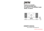 jWIN JX-CD8700 Mini Hi-Fi System 20W - MP3 Player