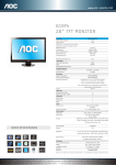 AOC 619Fh 26" Wide LCD
