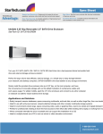 StarTech.com InfoSafe 5.25” Bay Removable 3.5" SATA Drive Enclosure
