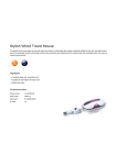 Conceptronic Stylish Wired Travel Mouse