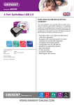 Eminent 4 Port Switchbox USB 2.0