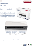 Sitecom LN-119 Fast Ethernet Switch 8 Port