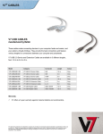 V7 V7E-USB2AB-05M USB Cable