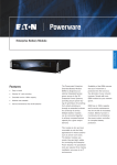 Eaton Powerware 5125 48V EBM RM