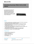 Belkin OmniView Dual-User PRO3 16-Port KVM Switch