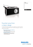 Philips Portable Radio AE2730