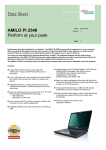 Fujitsu AMILO Pi 2540, 15.4'', T2330 (1,60GHz), 2x1GB, 160GB