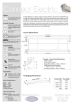 Euroscreen Connect Electric 2400 x 1800