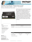 Patriot Memory DDR2 2GB (2 x 1GB) PC2-9200 Enhanced Latency DIMM Kit