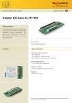 DeLOCK Adapter IDE 44pin pin to ZIF HDD