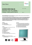 Fujitsu SCENICVIEW Series P20-2S