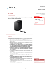 Sony HT-IS100