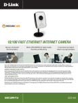 D-Link Fast Ethernet Internet Camera