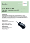 Fujitsu Laser Mouse CL3500