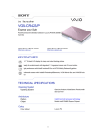 Sony VAIO VGN-CR42S/P notebook