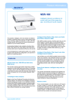 Sony NSR-100 - Network Surveillance Recorder