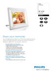 Philips 8" LCD 4:3 frame ratio