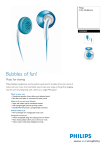 Philips In-Ear Headphones SHE3622