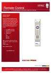 Difrnce RMU400 remote control