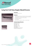 Rexel Long Arm Full Strip Stapler