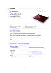 Sony VAIO CR31Z/R