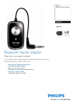 Philips SHB1100 Bluetooth stereo headset
