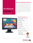 Viewsonic Value Series VA1903wmb