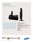 Samsung HT-X710T Home Theatre System