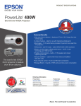 Epson PowerLite 400W