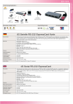 EXSYS 4S Serial RS-232 ExpressCard