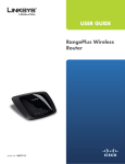 Linksys WRT110 router